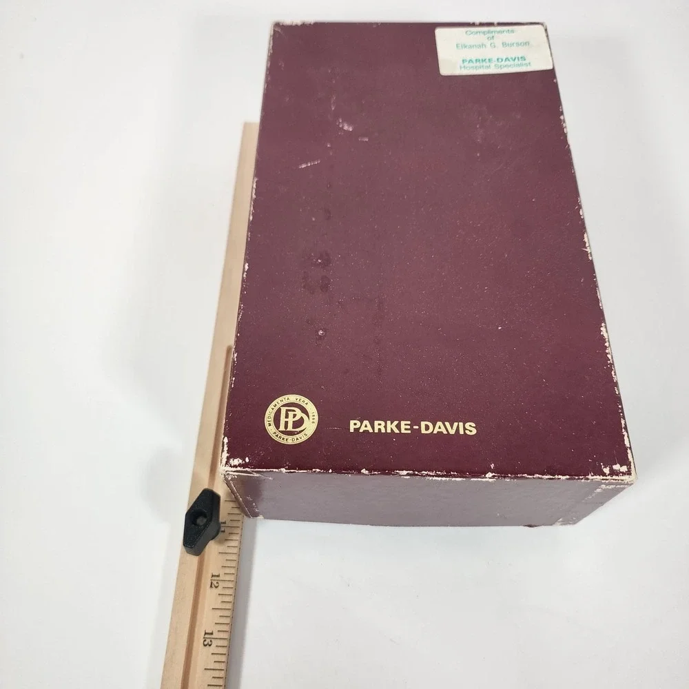 Vintage Parke-Davis VUNATOMY Brain Stem Anatomical Model w/ Box & Fold-Out Guide